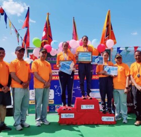 रारा ट्रेल रनको उपाधि अक्कल र राज्यलक्ष्मीलाई