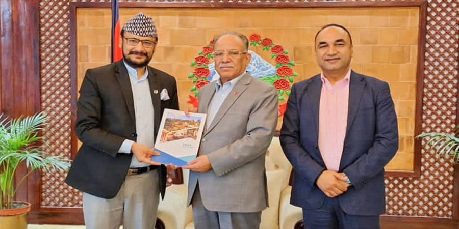 पर्यटकिय गन्त्ब्य रारामा रिर्सोट निर्माण हुनुसुखद ः प्रधानमन्त्री दाहाल