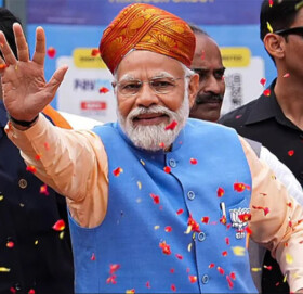 भारतको प्रधानमन्त्रीमा नरेन्द्र मोदी नियुक्ति