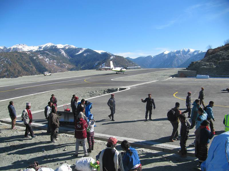 मुगुमा हवाई सेवा सुचारु