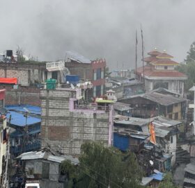मुगुमा लगातार बर्षा जनजीवन प्रभावित