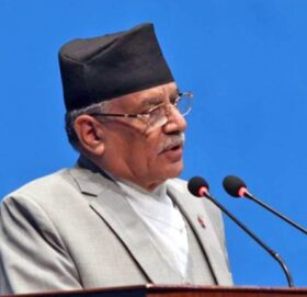 १९ महिनामा ढल्याे प्रचण्ड सरकार