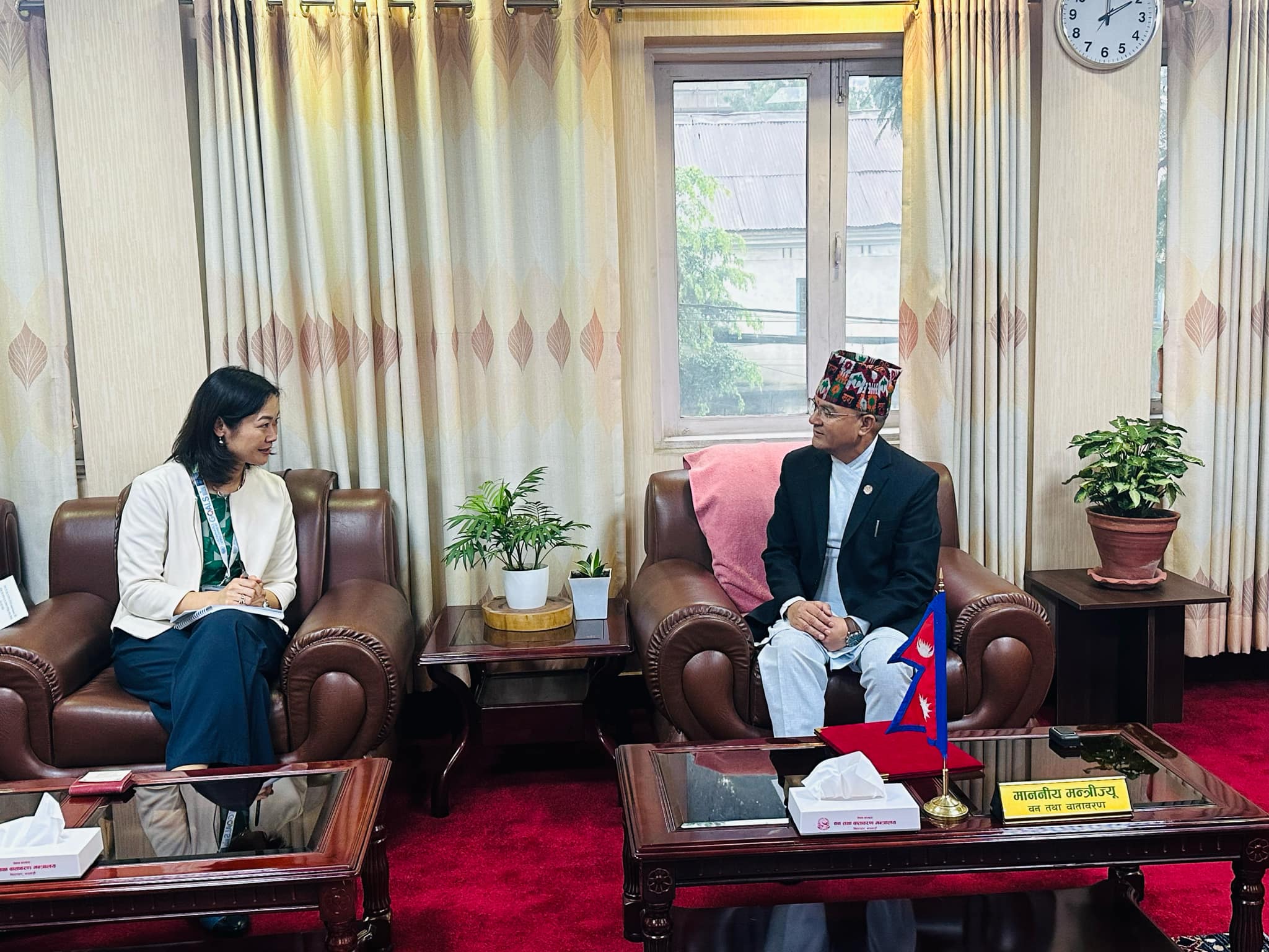 राराको पर्यटन पूर्बाधार बिकासमा युएनडिपीलाई आग्रह