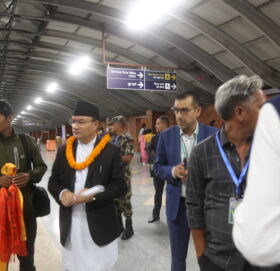 वनमन्त्री ऐनबहादुर शाही ठकुरी ब्राजिल प्रस्थान