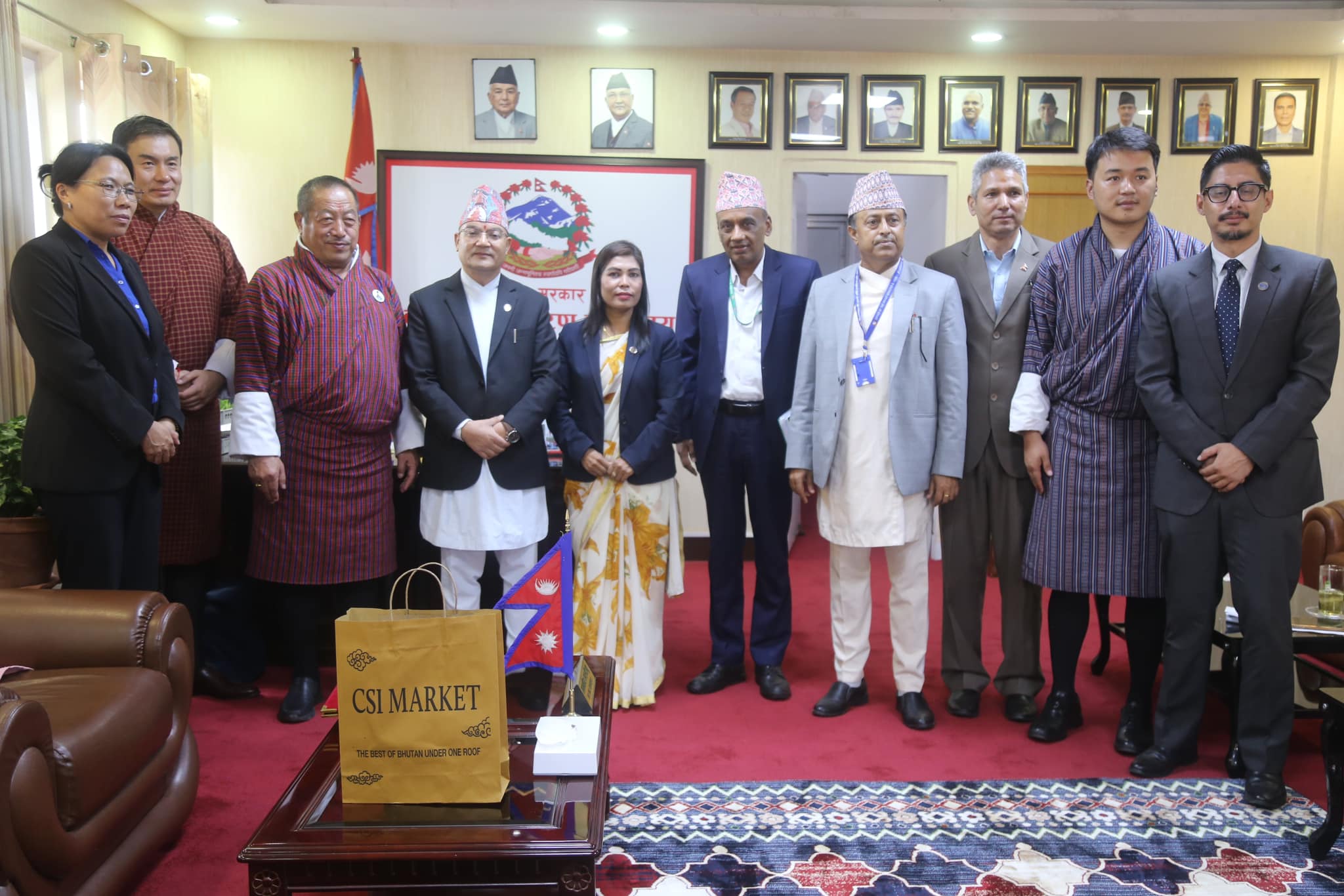 भुटानसंग पर्यापर्यटन जलबिद्युत जडिबुटी खेतीमा सहकार्यको सम्भावना धेरै छ ः वनमन्त्री शाही