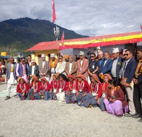 साक्षर मुगु जिल्ला घोषणा