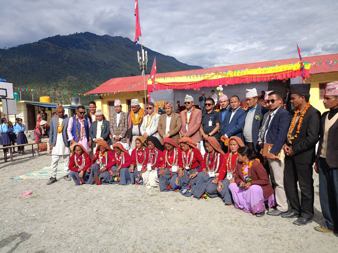 साक्षर मुगु जिल्ला घोषणा