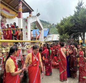 आज हरितालिका तिज पर्व मनाउदै