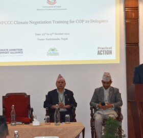 कर्णाली घोषणापत्रलाई आगामी कोप २९ मा महत्वका साथ उठाइनेछ ः वन मन्त्री शाही