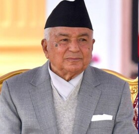 राष्ट्रपति रामचन्द्र पौडेलद्धारा  ट्रम्पलाई बधाई
