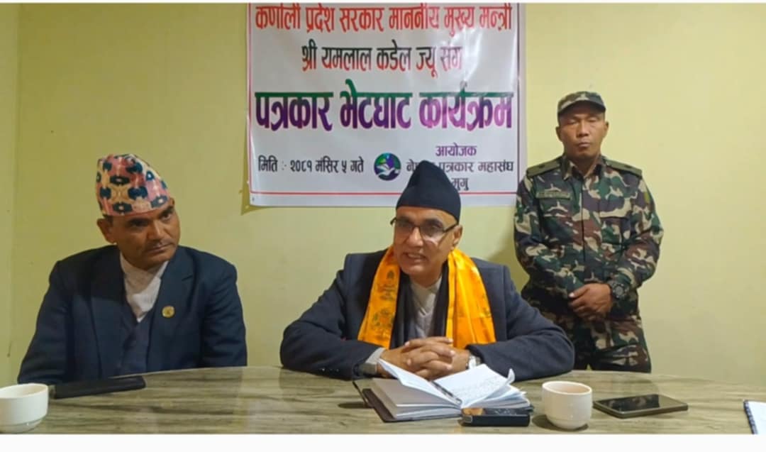 योजना बिचौलिया लक्षित हुनुहुदैन ः मुख्यमन्त्री कडेल