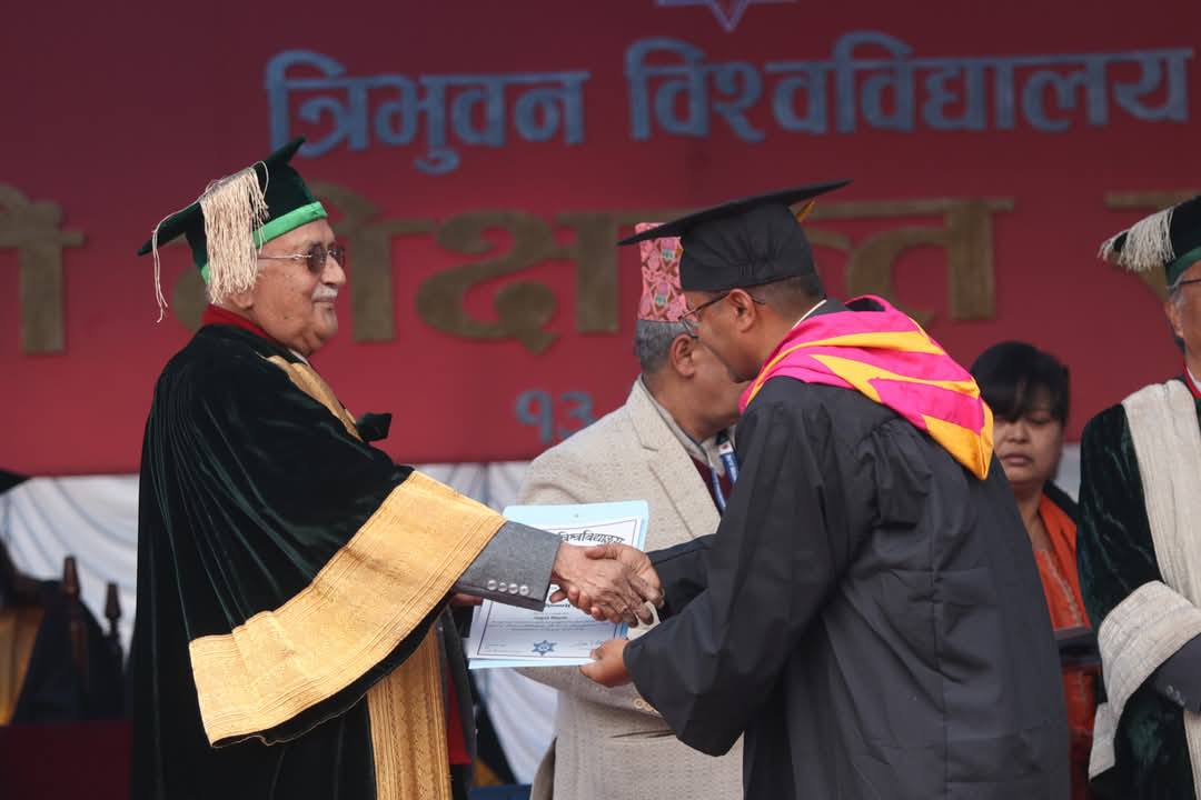 त्रिभुवन विश्वविद्यालयबाट १४ हजार   बिधार्थी  दीक्षित