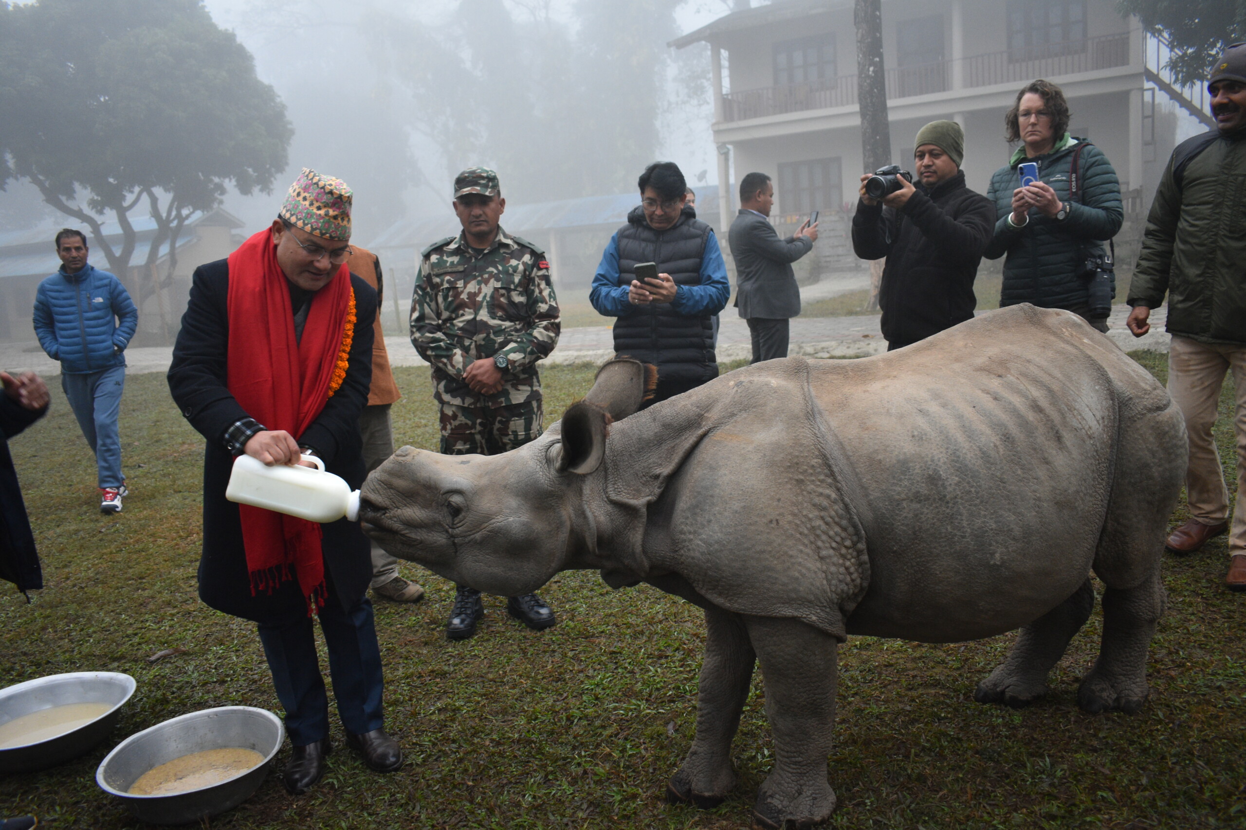 गैडाको संरक्षणमा हातेमालो गरौ  :  वनमन्त्री शाही