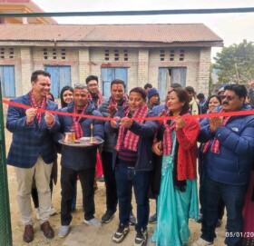 बहिरा तथा सुस्त श्रवण विद्यार्थीका खेलकुद मैदान निर्माण