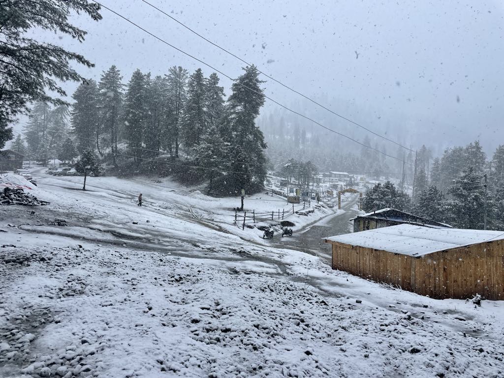 कर्णालीमा हिमपात र बर्षा किसान खुशी