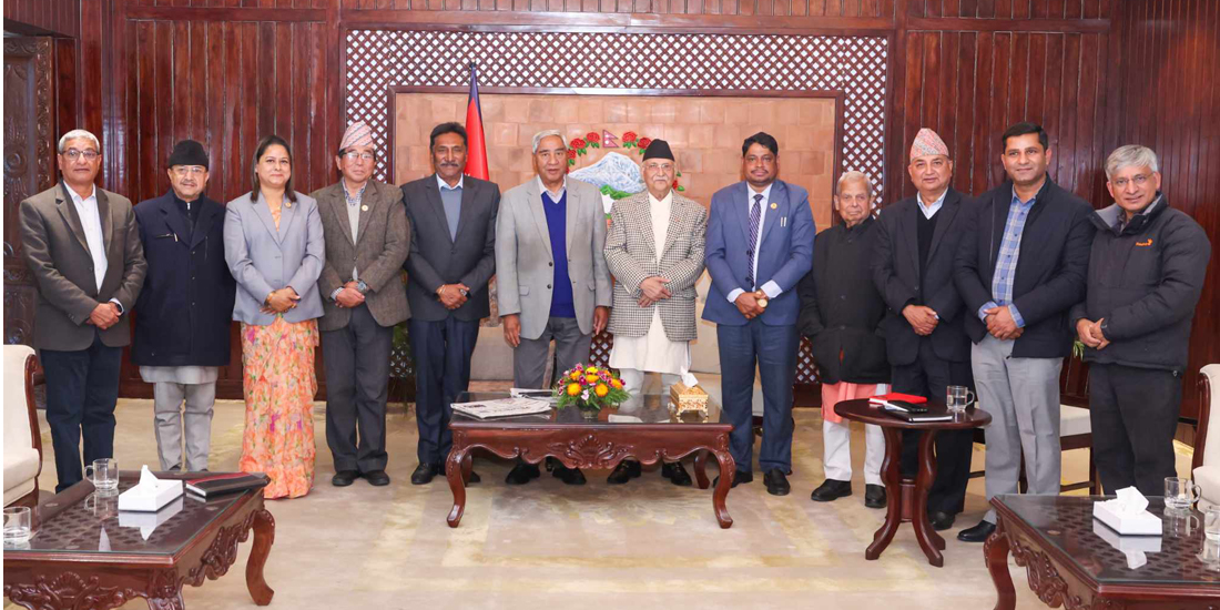 सत्तारुढ दलहरुको शीर्ष नेताहरुको बैठकमा अध्यादेश पारित गर्ने सहमति