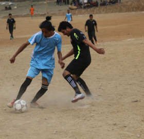 दुर्गममा फुटबलको क्रेज