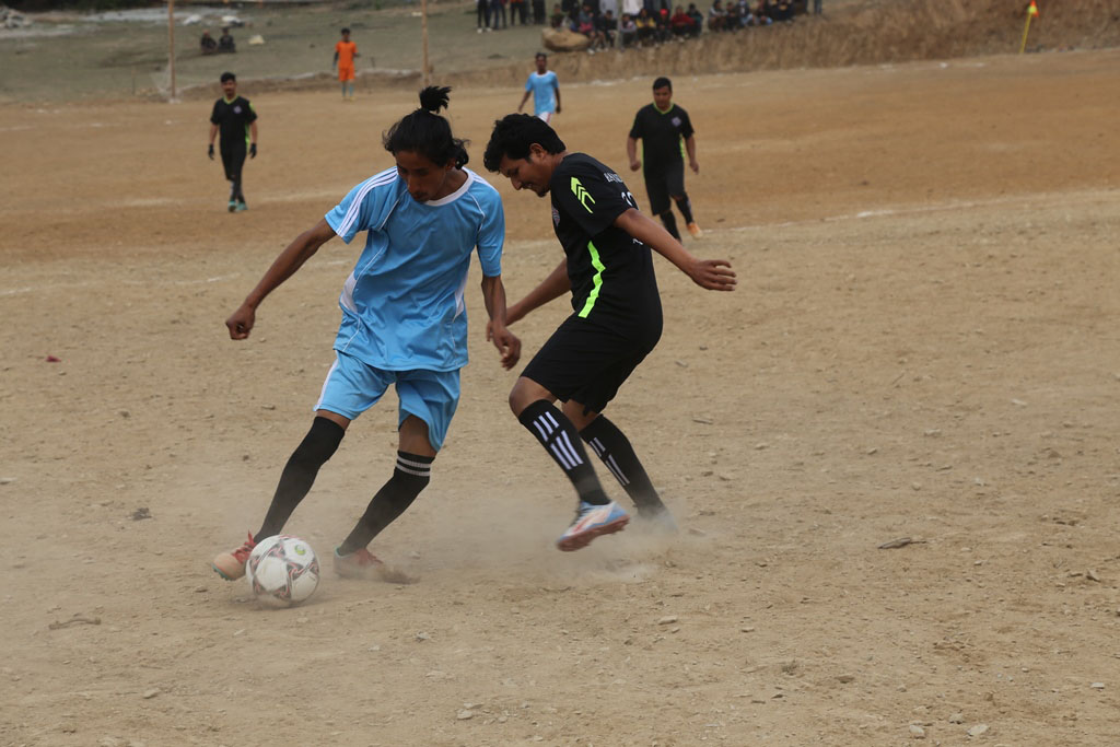 दुर्गममा फुटबलको क्रेज