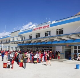 हिमाली जिल्ला डोल्पामा प्रथम पटक कानको शल्यक्रिया