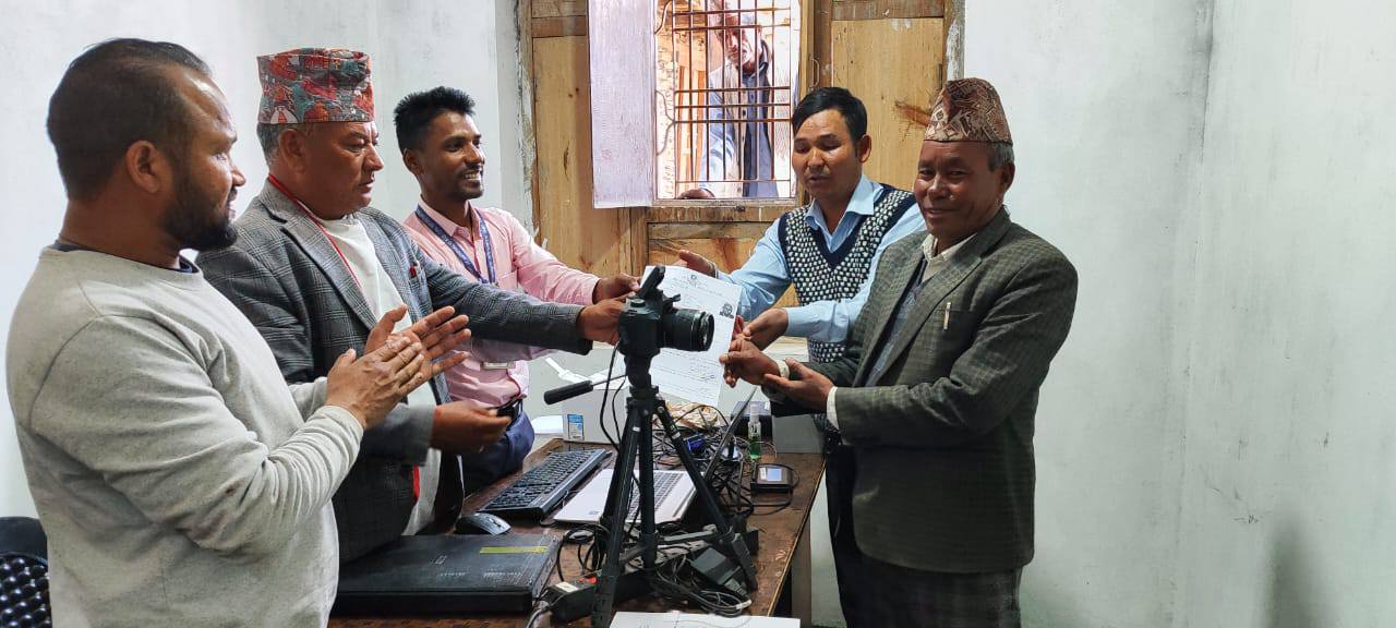 सोरु गाउँपालिकामा राष्ट्रिय परिचय पत्र सेवा प्रारम्भ