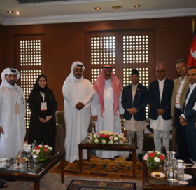 वनमन्त्री शाहीसँग कतारका विशेष दूत बीच भेटवार्ता