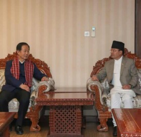 सगरमाथा संवादमा सहभागी हुन चीनका जनकांग्रेसका उपाध्यक्ष नेपाल आइपुगे