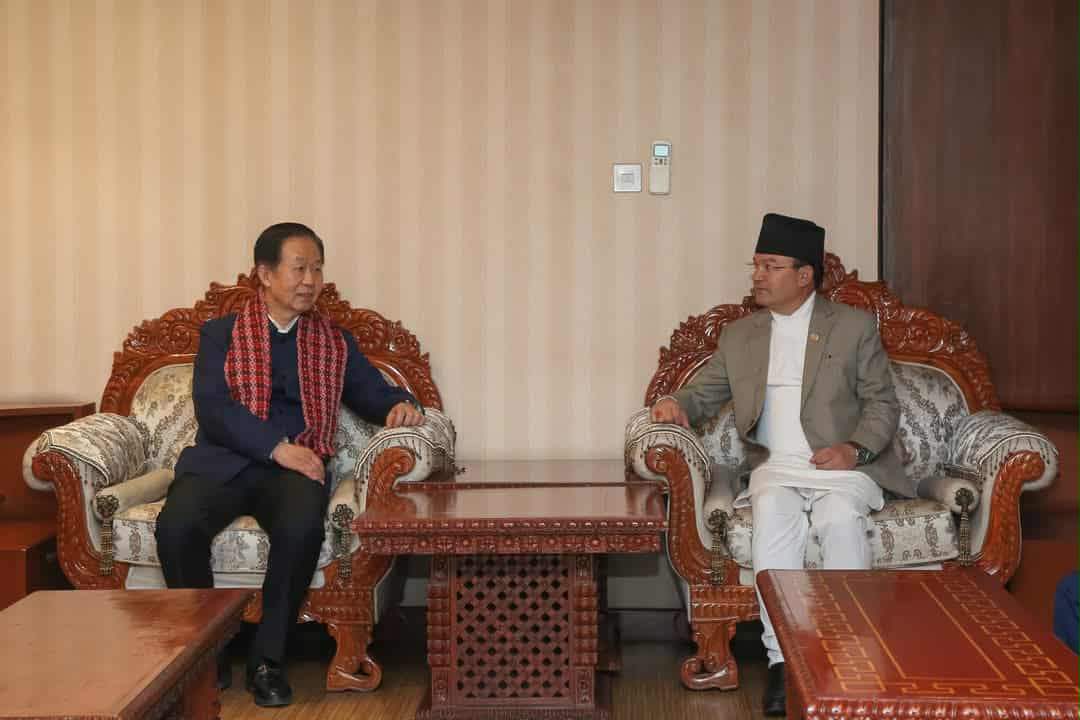 सगरमाथा संवादमा सहभागी हुन चीनका जनकांग्रेसका उपाध्यक्ष नेपाल आइपुगे