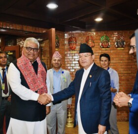 सगरमाथा संवादमा सहभागी हुन भारताका वन तथा वातावरण मन्त्री नेपाल आए