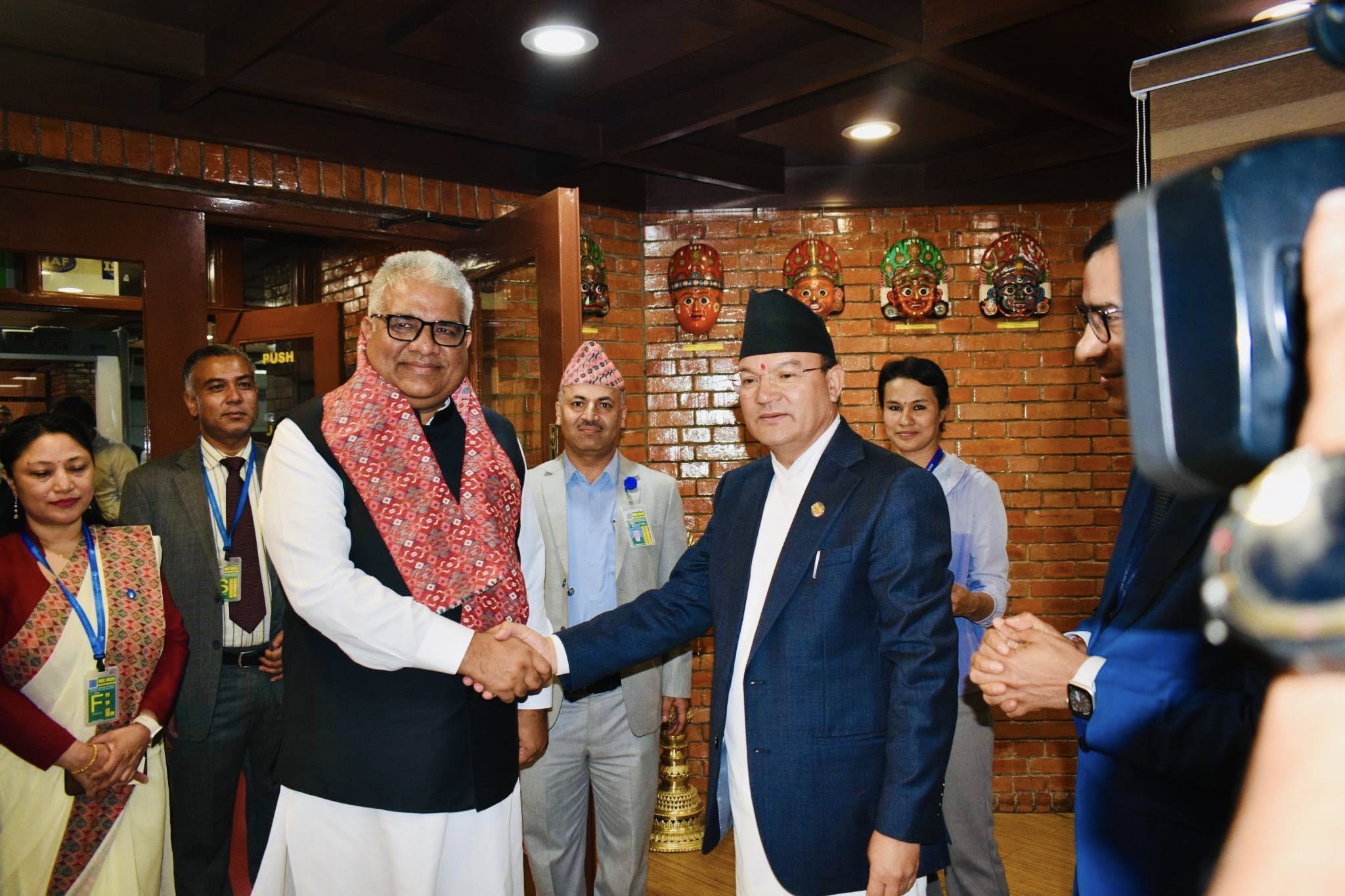 सगरमाथा संवादमा सहभागी हुन भारताका वन तथा वातावरण मन्त्री नेपाल आए