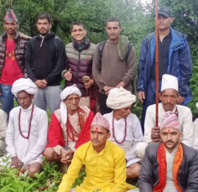 जनैपूर्णीमा पर्वमा धामी नाच