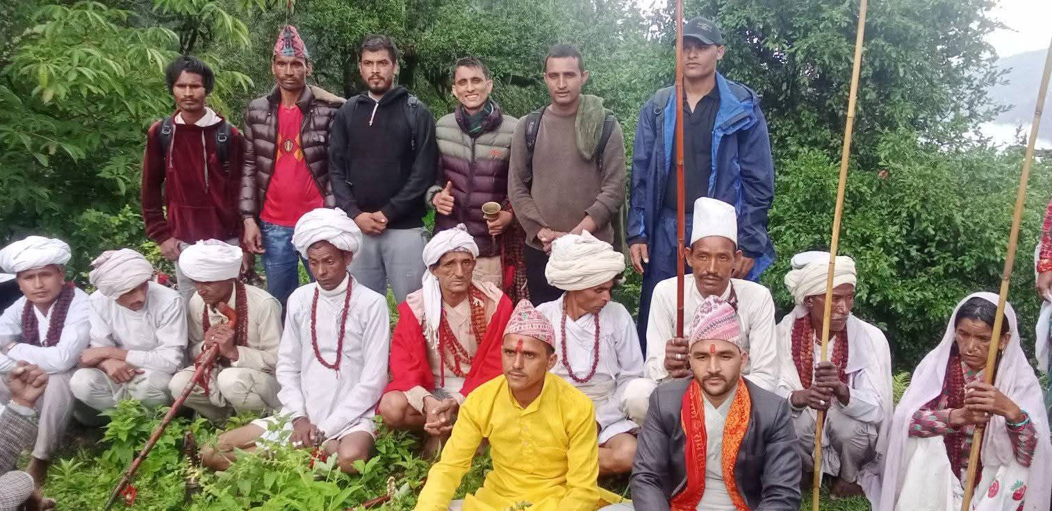 जनैपूर्णीमा पर्वमा धामी नाच