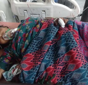 चौबिस घण्टा देखि साल अडकिएर अस्पतालको बेडमा तडपिदै सुनीता