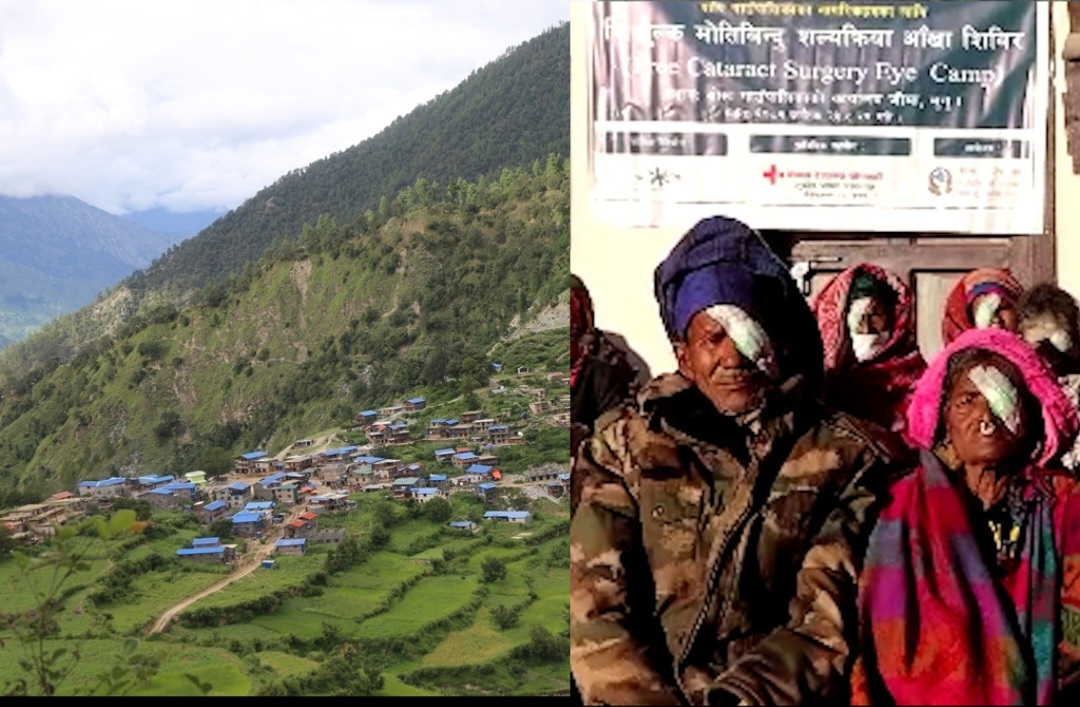 मुगु सोरुमा ६ सयको आँखा परिक्षण ५२ को शल्यक्रिया
