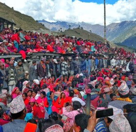 मुगुमा कार्तिक पूर्णीमामा देउडा खेलको रौनक