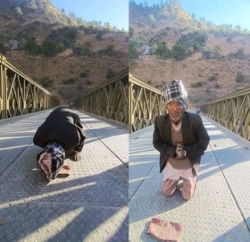 जब नन्दबहादुरले बिगतको दुः ख सम्झिदै पुललाई ढोग गरे