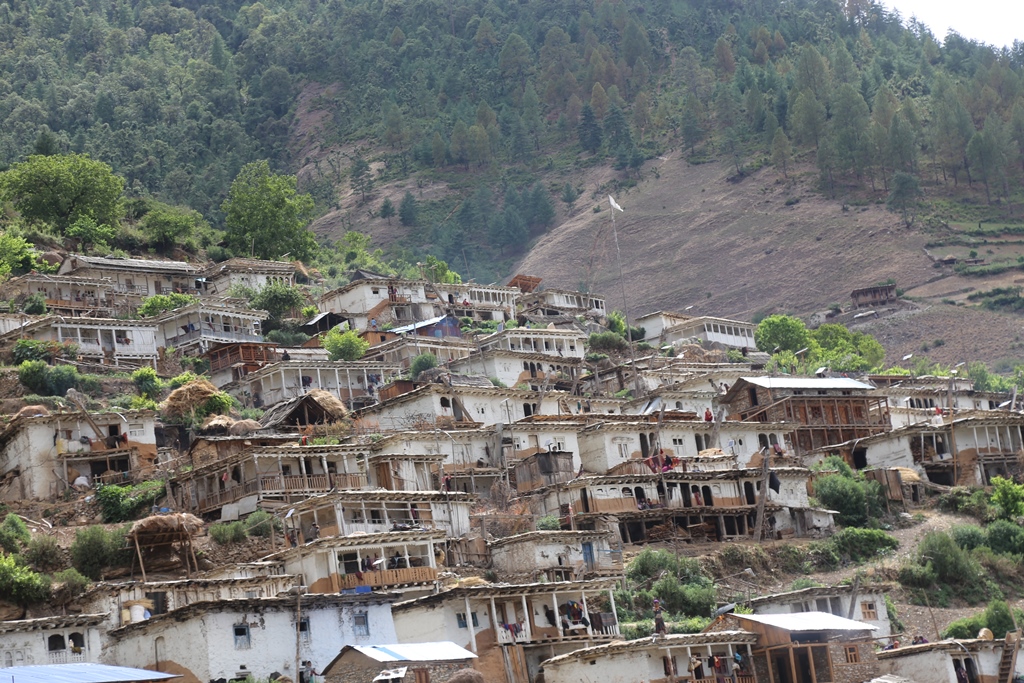 मुगुमा ज्यालादरी काम खोज्दै  युवाजनशक्ति शहर पलायन गाउँबस्ती सुनसान