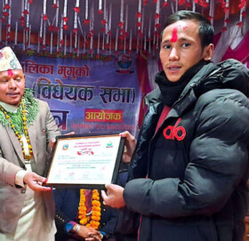 मुगुमा संचारकर्मी रावललाई सम्मान