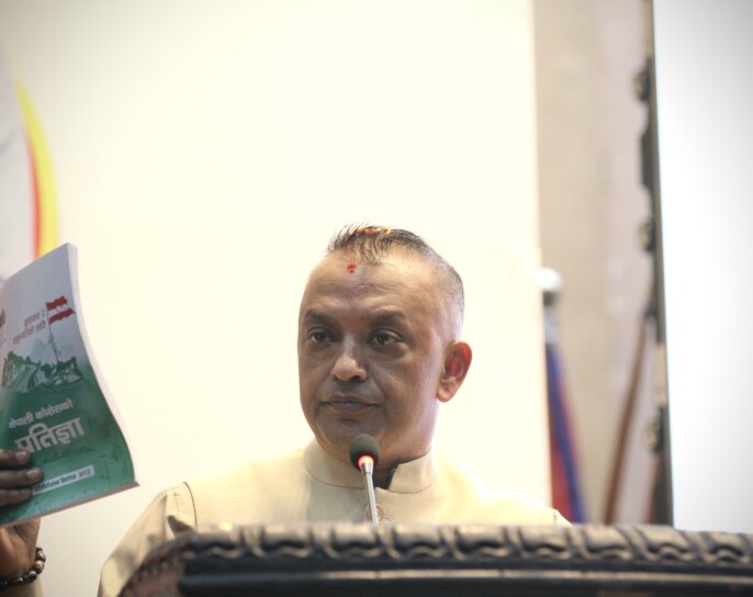 नेपाललाई ५ बर्षभित्र भ्रष्टचार मुक्त बनाउछौ,सभापति गगन थापा