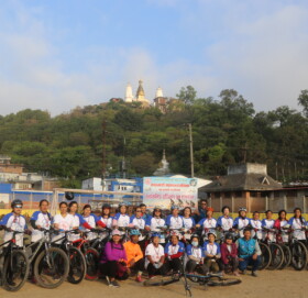 काठमाडौं महानगरपालिकाद्धारा ५ सय महिलालाई साइकल प्रशिक्षण