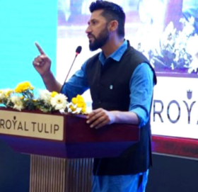 सांसदलाई रवि लामिछानेले भने देशले देखेको सपना हामीले पुरा गर्ने हो