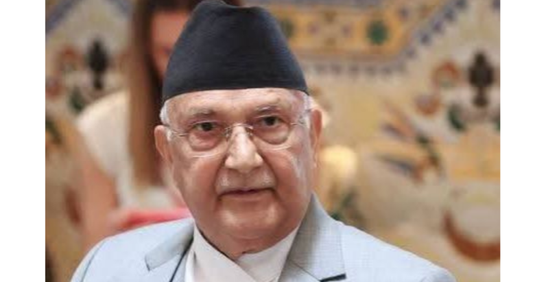 एमाले अध्यक्ष एवम पूर्वप्रधानमन्त्री केपी शर्मा ओली पक्राउ