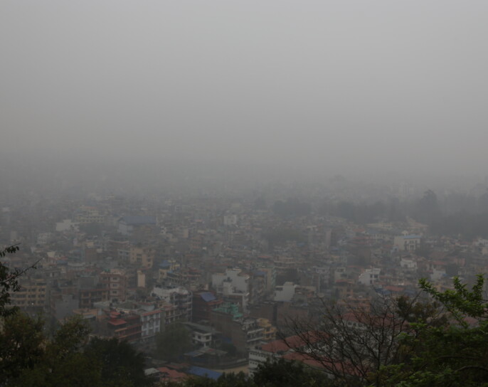 काठमाडौमा अझै वायु गुणस्तरमा सुधार आएन