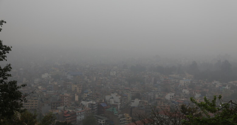 काठमाडौमा अझै वायु गुणस्तरमा सुधार आएन