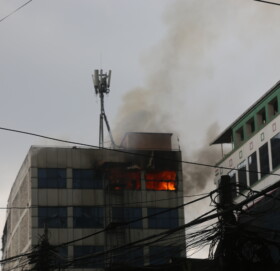 काठमाडौ कलादीमा आगलागी