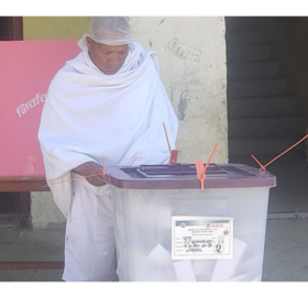 मुगुमा किरियापुत्रीले गरे मतदान