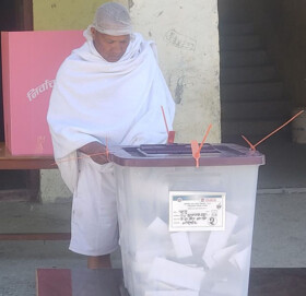 मुगुमा किरियापुत्रीले गरे मतदान