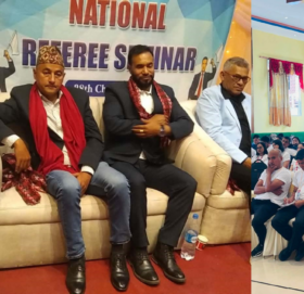किर्तिपुरमा राष्ट्रिय रेफ्री सेमिनार भव्यरूपमा सम्पन्न