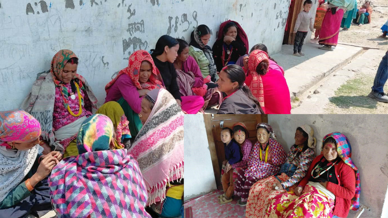 लज्जालु स्वभावले रोग लुकाएर बस्छन् दुर्गमका महिला