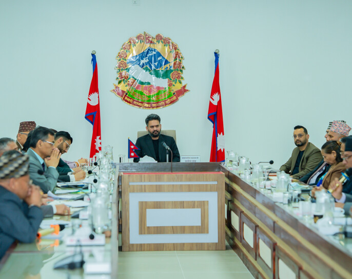 प्रधानमन्त्री बालेनद्वारा विश्वविद्यालयका उपकुलपतिसित छलफल