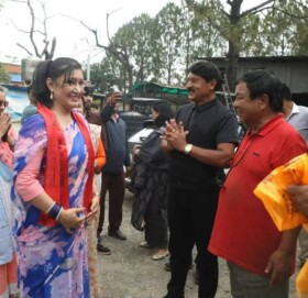 पूर्व युवराज्ञी हिमानीद्वारा राष्ट्रिय आविष्कार केन्द्रको अवलोकन